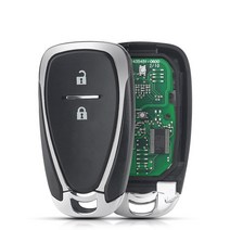 자동차 원격시동 경보기 스마트폰 매직카 키장착 이지카 스마트 오토바이 KEYYOU 쉐보레 크루즈 스파크 카마로 에퀴녹스 말리부 2016 2017 2019 ID46 434Mhz FC, 버튼 3개 시작, Hyq4aa 315mhz