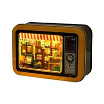 CUTEBEE-미니어처 DIY 인형의 집 Z009 나무 하우스 가구 완구 조립, TH20A