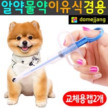 도매짱 (domejjang) 강아지 고양이 약 주사기 애견 이유식 알약 약먹이기, 10cc