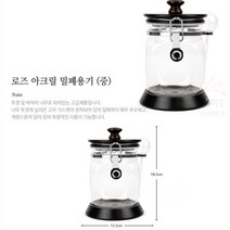 셀러허브_리빙 원두보관용기 양념통 커피 담금주병 아크릴 밀폐용기, 기본, 선택완료