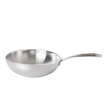 [한일스텐레스] 올파이브 통5중 스텐 궁중팬 26cm 인덕션겸용, 선택:01.올파이브 통5중 궁중팬 26cm, 1개