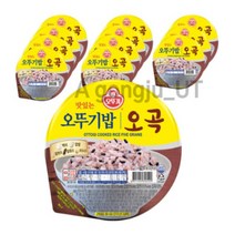 오뚜기 햇반 즉석밥 오곡 오뚜기밥 오곡밥 210g 12개, 상세페이지 참조, 상세페이지 참조, 상세페이지 참조, 상세페이지 참조