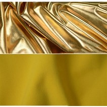 페브릭 옥삼 직물50*150cm 스트레치 반짝 이는 골드 호일 bronzing 스판덱스 패브릭 소재 PU 광택 가죽 DIY, 14 14_01 50cmx150cm