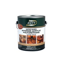 데프트 실내전용 폴리우레탄 바니쉬 저광 친환경 목재 실내 코팅, 500ml
