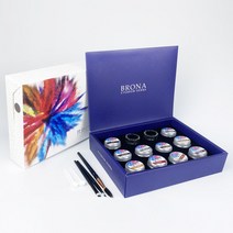 뷰티이너스 브로나 아이브로우 헤나 세트 눈썹 염색, 1개, 1SET