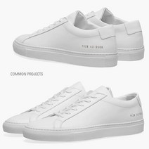 커먼프로젝트 ORIGINAL 아킬레스 레더 스니커즈 WHT
