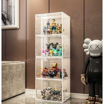 프라모델장식장 건담 레고 전시 진열장 쇼케이스, 4프레임(선명한 오렌지색)