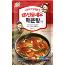 정옥 국내산 다슬기로 우린 시원하고 얼큰한 민물새우매운탕, 350g, 8개