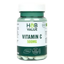 영국 홀랜드앤바렛 비건 비타민C 500mg 30정