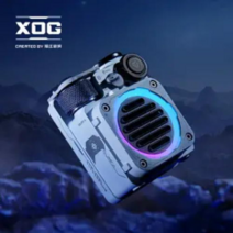 XOG 무선 마오왕 스피커 뮤젠 와일드 메탈 미니 블루투스 오디오, 정규판 화이트