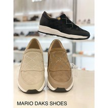 [닥스] DAKS 여성 4cm 오솔라이트 인솔 보석장식 포인트 슬립온 스니커즈 dif205