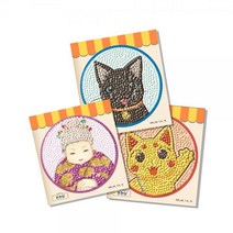 보석십자수 3D 전천당 상품 모음 2종 (25x25)보석십자수 비즈십자수 큐빅십자수 비즈공예 DIY, 이상한 과자가게