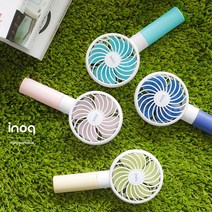 이노크아든 포터블 USB 휴대용 핸디선풍기 IA-I9PW, 옐로우