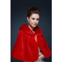 웨딩볼레로 신부 망토 케이프 드레스 숄 웨딩 랩 쇼트 재킷 아이보리 레드 따뜻한 숄 볼레로 액세서리 저렴