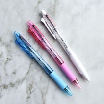 샤프 볼펜 세트 검정 빨강 2색삭 볼펜 샤프 필기류, blue