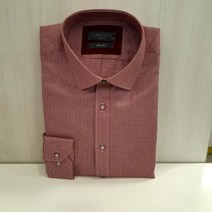 란체티 잔체크 !! 레드 일반핏 셔츠 LRF9922RE