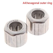 판매 2pcs 베어링 HF081412 외부 반지 팔각형/육각 편도 바늘 롤러, 04 A4