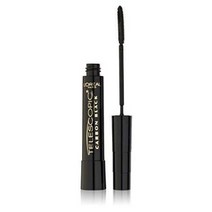 눈썹 펌 속 연장 셀프 깜빡 붙이기 키트 LOreal Telescopic 엑스트라 블랙 마스카라 0.27온스, 카본 블랙, 0.27플루이드 온스