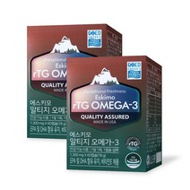 EPA DHA 함유 알티지 오메가3 혈행 기억력 눈 개선, 부광 에스키모 알티지 오메가3 120캡슐 4개월분