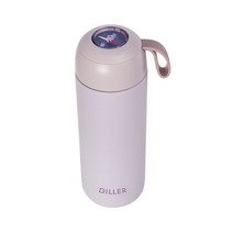 딜러 나침반 아이디어 보온텀블러 MLH8767, 핑크, 450ml