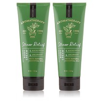 배쓰앤바디웍스 아로마 테라피 바디크림 Bath and Body Works Aromatherapy Stress Relief Body Cream226g 2팩, 1개
