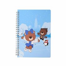RT 테디아일랜드 스프링노트(중) 블루, 단품