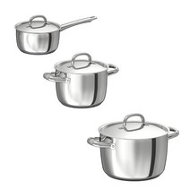 이케아 우움벨리그 소스팬+뚜껑 2 L, 기본