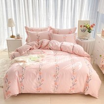 햄프린넨 면침구 세트 3Pcs 1 이불 커버 2 베갯잇 유로 220x240 커플 침대 린넨, 03 B003_01 ES Bed 90 3Pcs