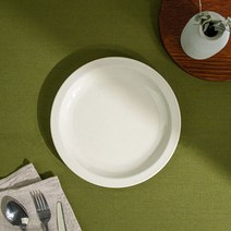 시라쿠스 뉴욕 백지 원형접시 26cm, 1개