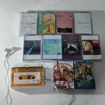 레트로 카세트 투명 워크맨 마이마이 빈티지 휴대용 미니 카세트 테이프 플레이어, 우타다 히카루 마지막 키스