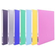 희망 A4 PP 스프링파일 (군) 상철 파일철 서류화일 파일철 스프링화일, 10개, 분홍색