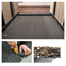 진공청소 흙먼지제거 코일롤 바닥매트 1cm 신발장 베란다카페트 빌딩 로비 현관용
