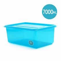 [미라네주방] 냉장고정리 야채보관 밀폐용기 김치통 용기 미라클통 점보 7000ml, 1개, 미라클통_7000ml