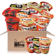 올따옴기획 소컵 신라면+안성+오짬+짜파+튀김우동+새우탕x3개씩