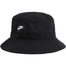 나이키 벙거지모자 패션모자 버킷 햇 블랙/흰로고(CK5324-010)