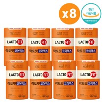 종근당 락토핏 생유산균 코어 프로바이오틱스 아연 유산균 라토픽 60포 x 6통 12개월분, 구성선택, 60포X8통_16개월분