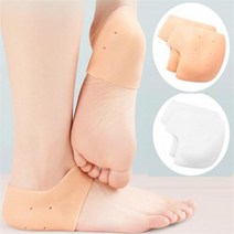 드림HS몰 드림HS몰 뒤꿈치갈라짐보습 보호패드 실리콘양말 2SET (8153238), 스킨_스킨, Free