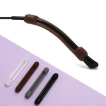 안경 흘러내림방지 실리콘 다리팁 귀고무 투명 2P