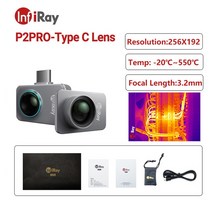열화상카메라 적외선카메라 적외선 InfiRay Xinfared P2PRO 산업용 PCB 바닥 난방 탐색 야간 Go 휴대폰용, 없음, 3.P2 PRO (lens TypeC)