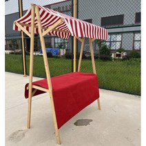 플리마켓부스 1.5m 좌판대 노점상 테이블 상품 홍보, 1.5x0.6x2m /옵션1