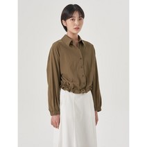 [에잇세컨즈] 브라운 블루종 셔츠형 아우터 (322764LY1D) (322764LY1D)