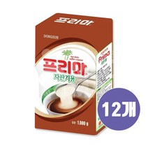 (메카몰) 동서 프리마 자판기용 1kg / 식물성 크림, 12개