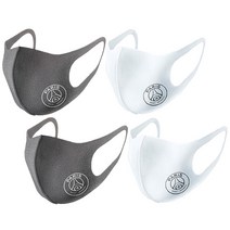 PSG 파리 생제르망 오피셜 Pitta 페이스 커버링 스포츠 마스크 2개입 x 2팩 화이트/그레이