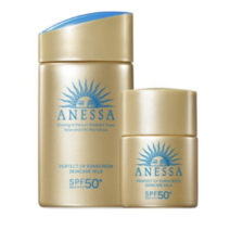 아넷사 퍼펙트 UV 스킨케어 밀크 N 선스크린 SPF50+ PA++++ 60ml + 12ml 세트, 1세트