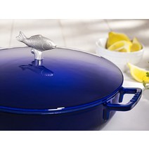 스타우브 STAUB 명품 캐서롤 피셔맨스 28 cm 4.65 L 주방 요리 필수템, 기본