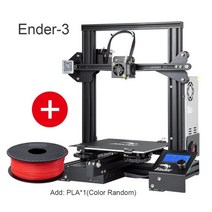 목업제작 3D프린터 3D 프린터 Ender-3Ender-3X V 슬롯 재개 정전 인쇄 마스크 KIT Hotbed Creality 3D, 협력사, Ender-3 n 1KG PLA