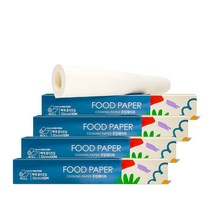 FOODPAPER 종이호일 쿠킹페이퍼 30cm x 10M, 4박스