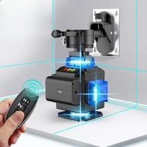 레이저레벨기 그린 16라인 레이저수평기, 그린16라인+듀얼배터리+벽브래킷+베이스+삼각대