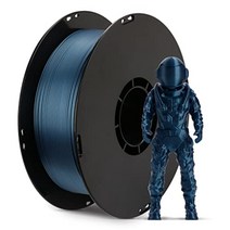 애니큐빅 몰딩 필라멘트 3D 프린팅, PLA + 실크 블루