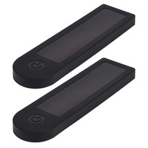 전문 스쿠터 대시보드 실리콘 보호 커버 디스플레이 화면 방수 회로 기판 보호 케이스 xiaomi m365, 2pcs 블랙, 협력사